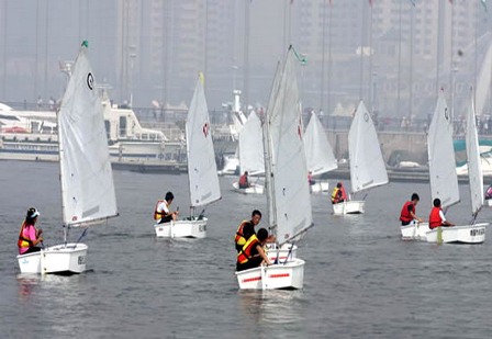 Shandong province Sailboat Youth Championship kicks off