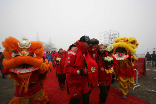 Team Finland arrives in Qingdao