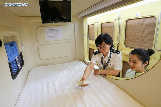 China's first capsule hotel opened in Qingdao