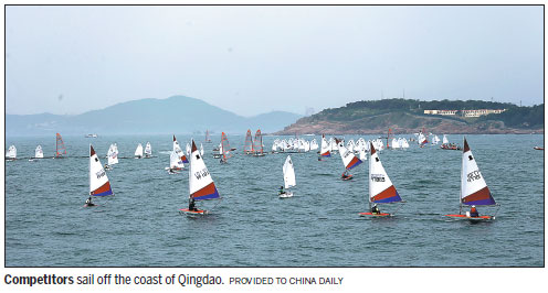 China's youth taking up sailing, encouraged by league competition, training