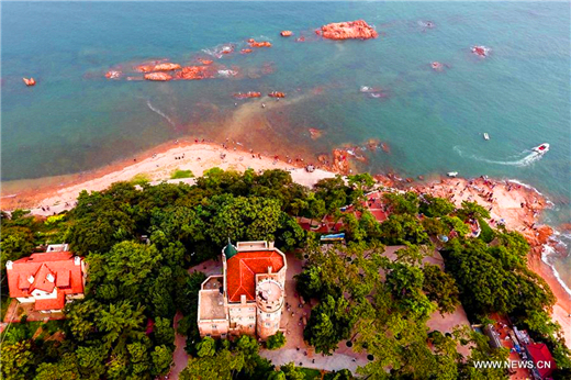 Development of China's costal city Qingdao in photos