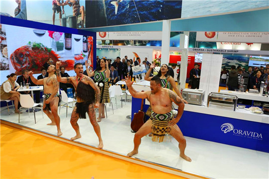 New Zealand aquatic products showcased at CFSE