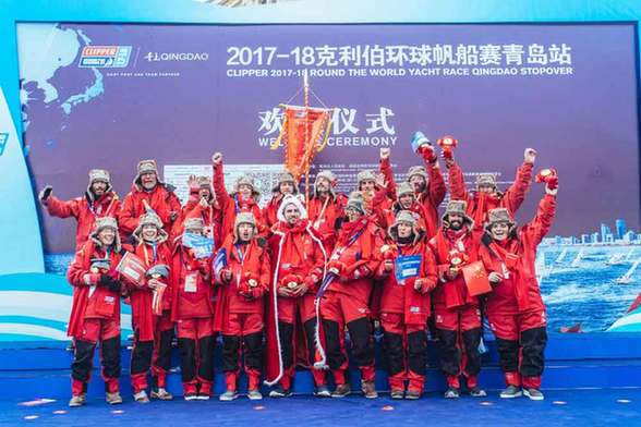 Home welcoming for Qingdao after triumphant Clipper race